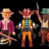 2 Cowboys mit Cowgirl-PLAYMOBIL New