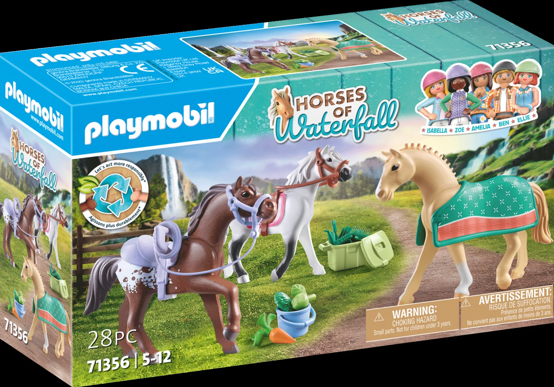 3 Pferde: Morgan, Quarter Horse & Shagya Araber-PLAYMOBIL Discount
