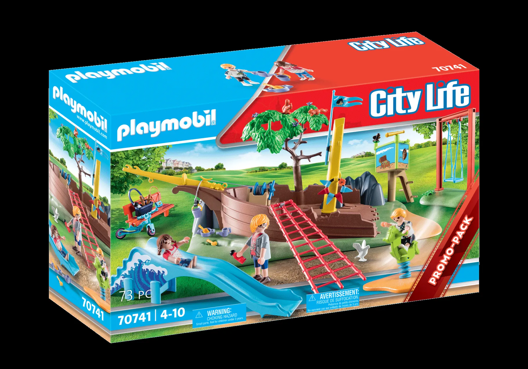 Abenteuerspielplatz mit Schiffswrack-PLAYMOBIL Outlet