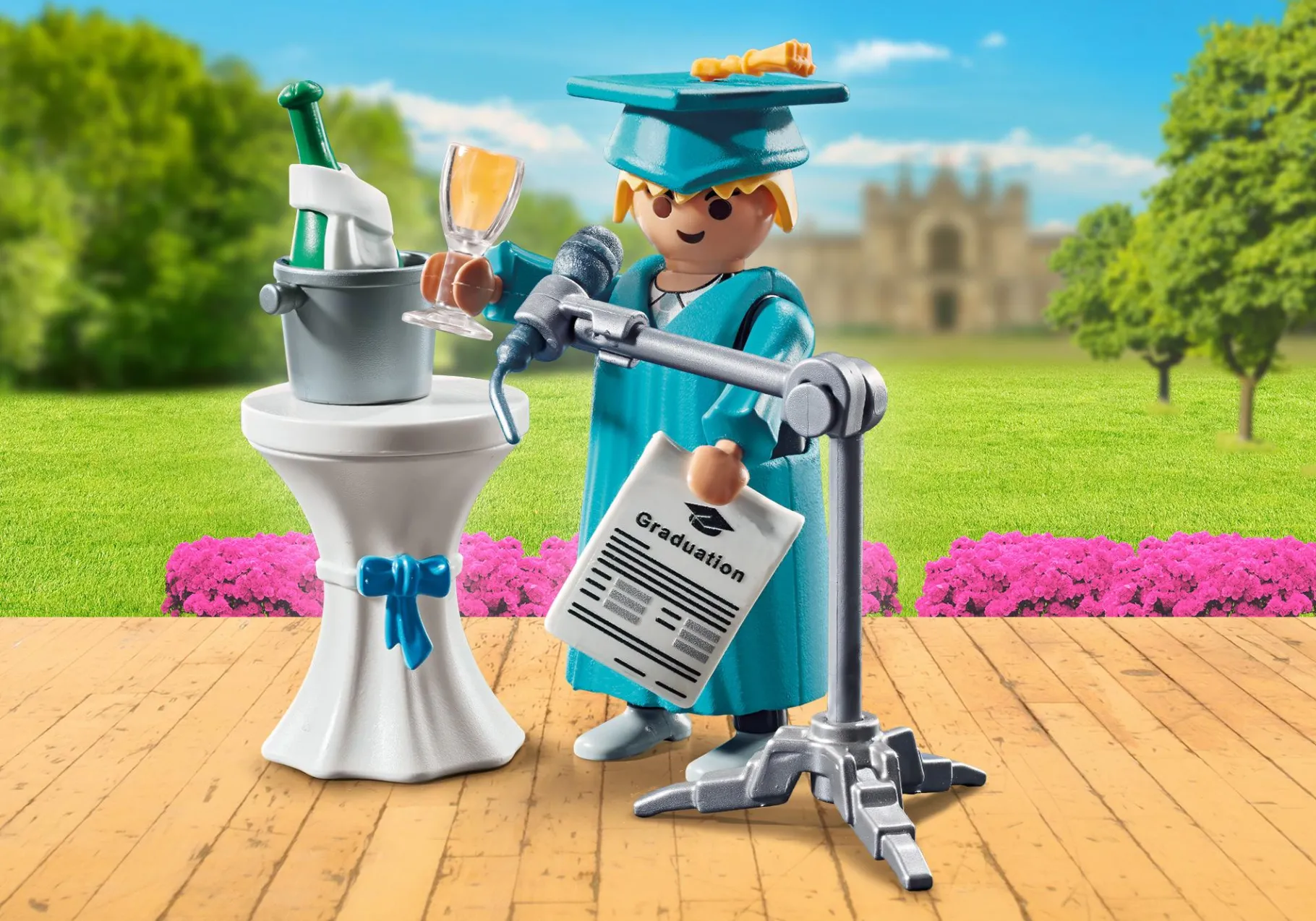 Abschlussparty-PLAYMOBIL Store