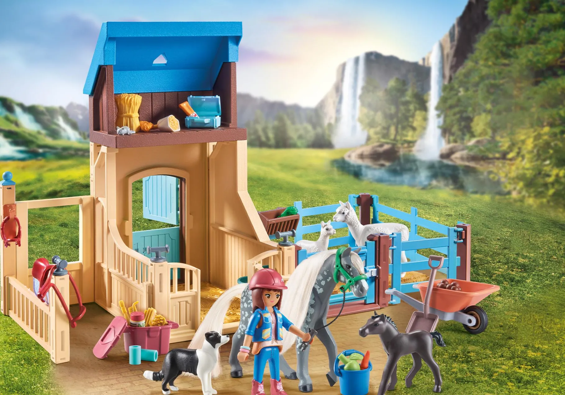 Amelia & Whisper mit Pferdebox-PLAYMOBIL Best