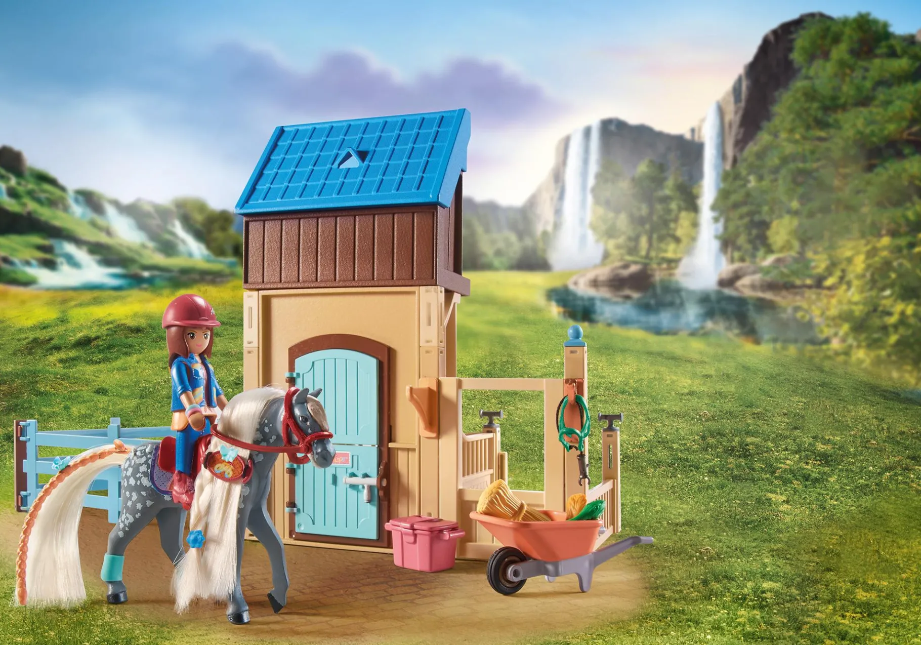 Amelia & Whisper mit Pferdebox-PLAYMOBIL Best