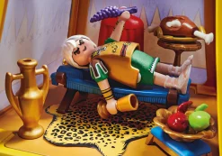 Asterix: Anführerzelt mit Generälen-PLAYMOBIL Hot