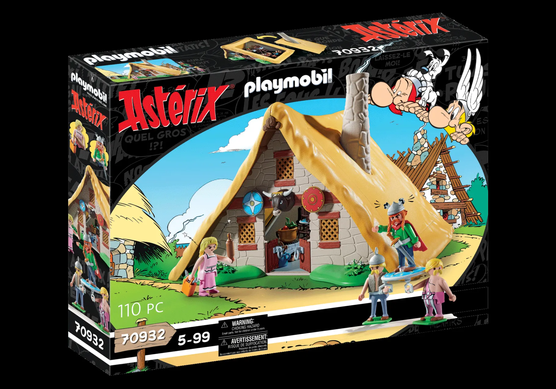 Asterix: Hütte des Majestix-PLAYMOBIL New