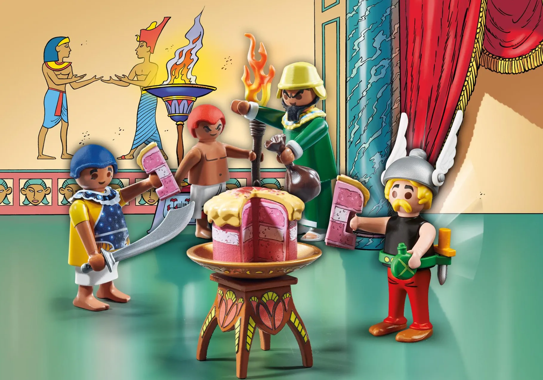 Asterix: Pyradonis' vergiftete Torte-PLAYMOBIL Hot