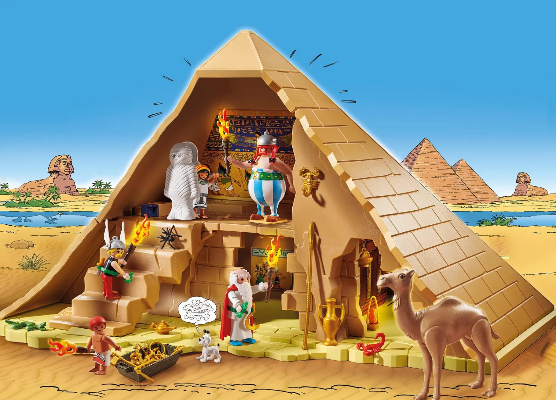 Asterix: Pyramide des Pharao-PLAYMOBIL Best Sale