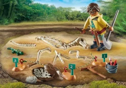 Ausgrabungsstätte mit Dino-Skelett-PLAYMOBIL Flash Sale
