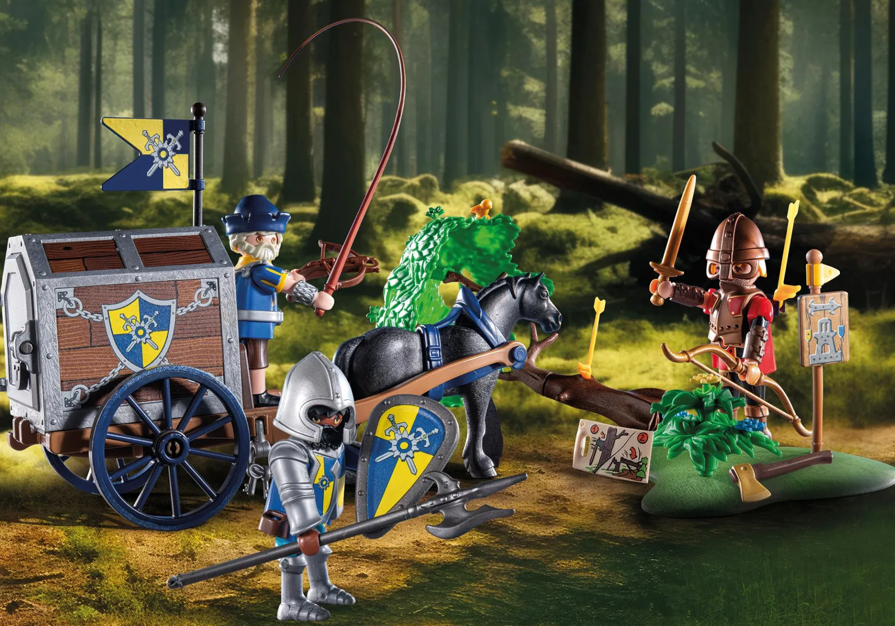 überfall auf Transportwagen-PLAYMOBIL Hot