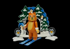 Bär auf Skiern-PLAYMOBIL Fashion