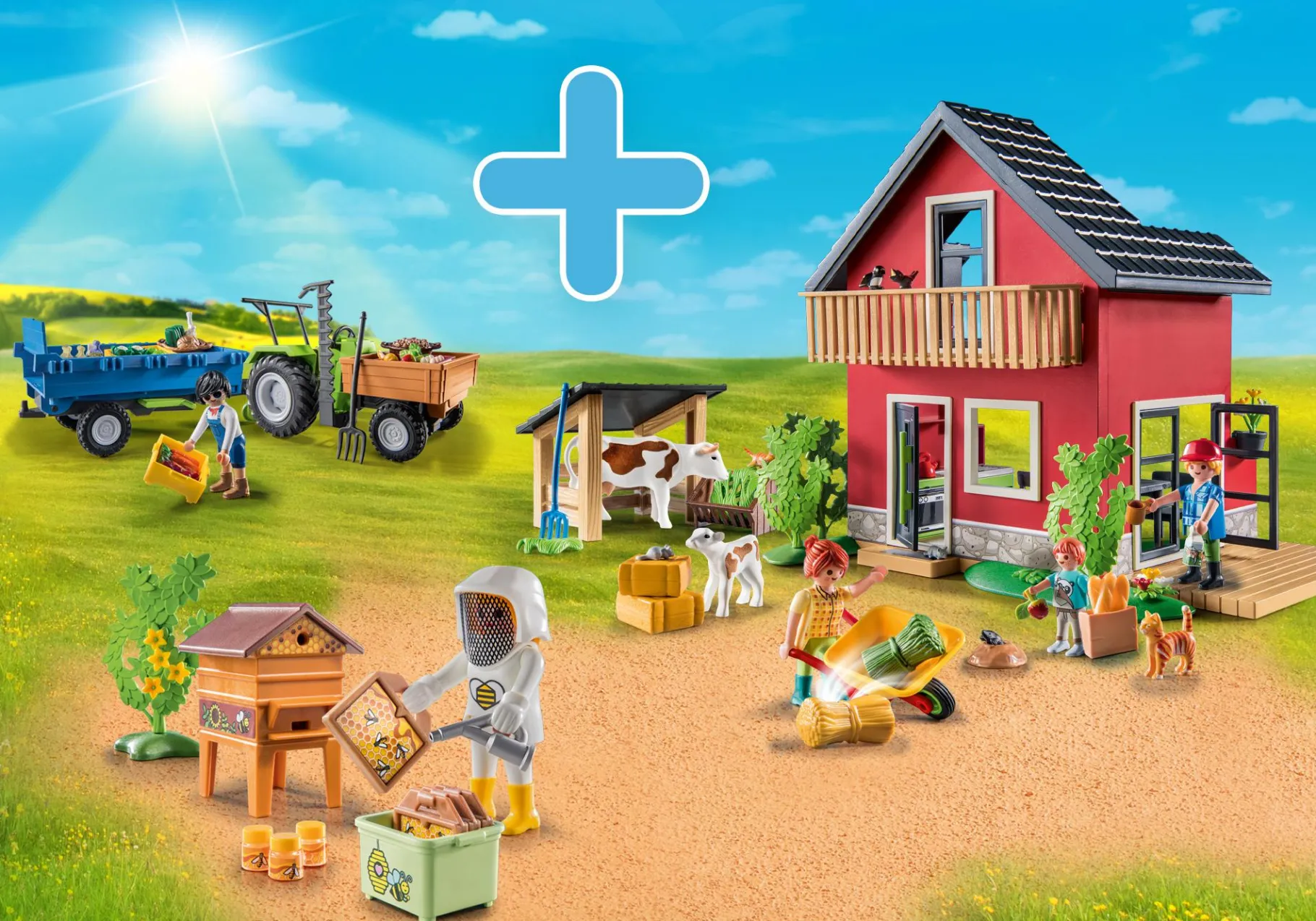 Bundle Bauernhaus-PLAYMOBIL New