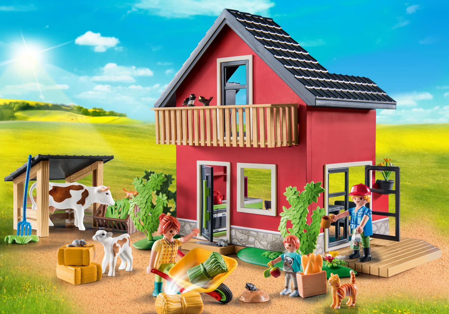 Bundle Bauernhaus-PLAYMOBIL New