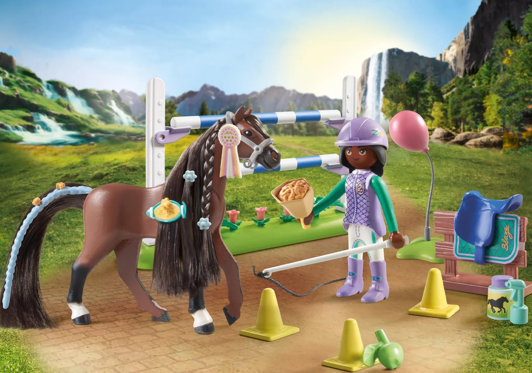 Bundle Horses of Waterfall-PLAYMOBIL Cheap