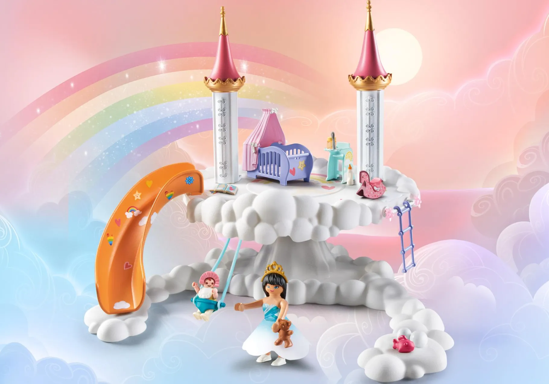 Bundle Regenbogenschloss-PLAYMOBIL Flash Sale
