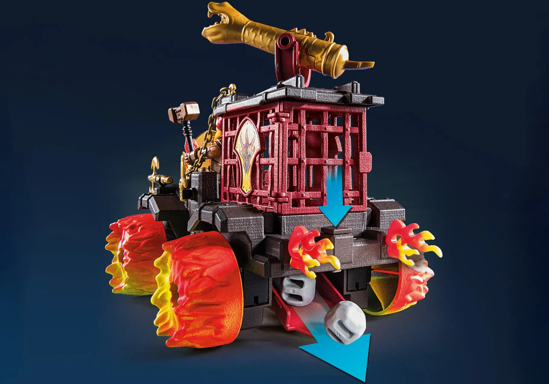 Burnham Raiders - Feuerkampfwagen-PLAYMOBIL Shop