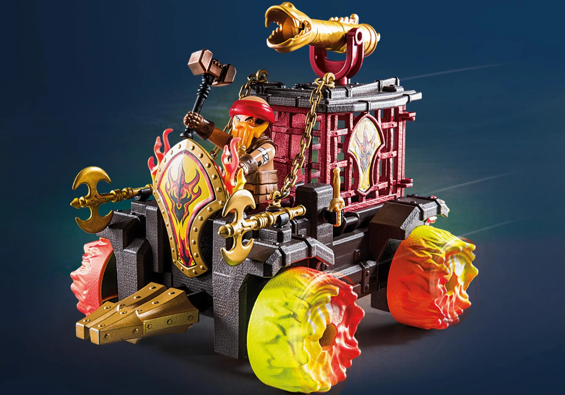 Burnham Raiders - Feuerkampfwagen-PLAYMOBIL Shop