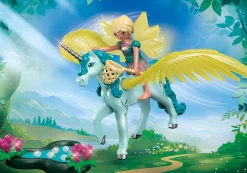 Crystal Fairy mit Einhorn-PLAYMOBIL Best Sale