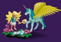 Crystal Fairy mit Einhorn-PLAYMOBIL Best Sale
