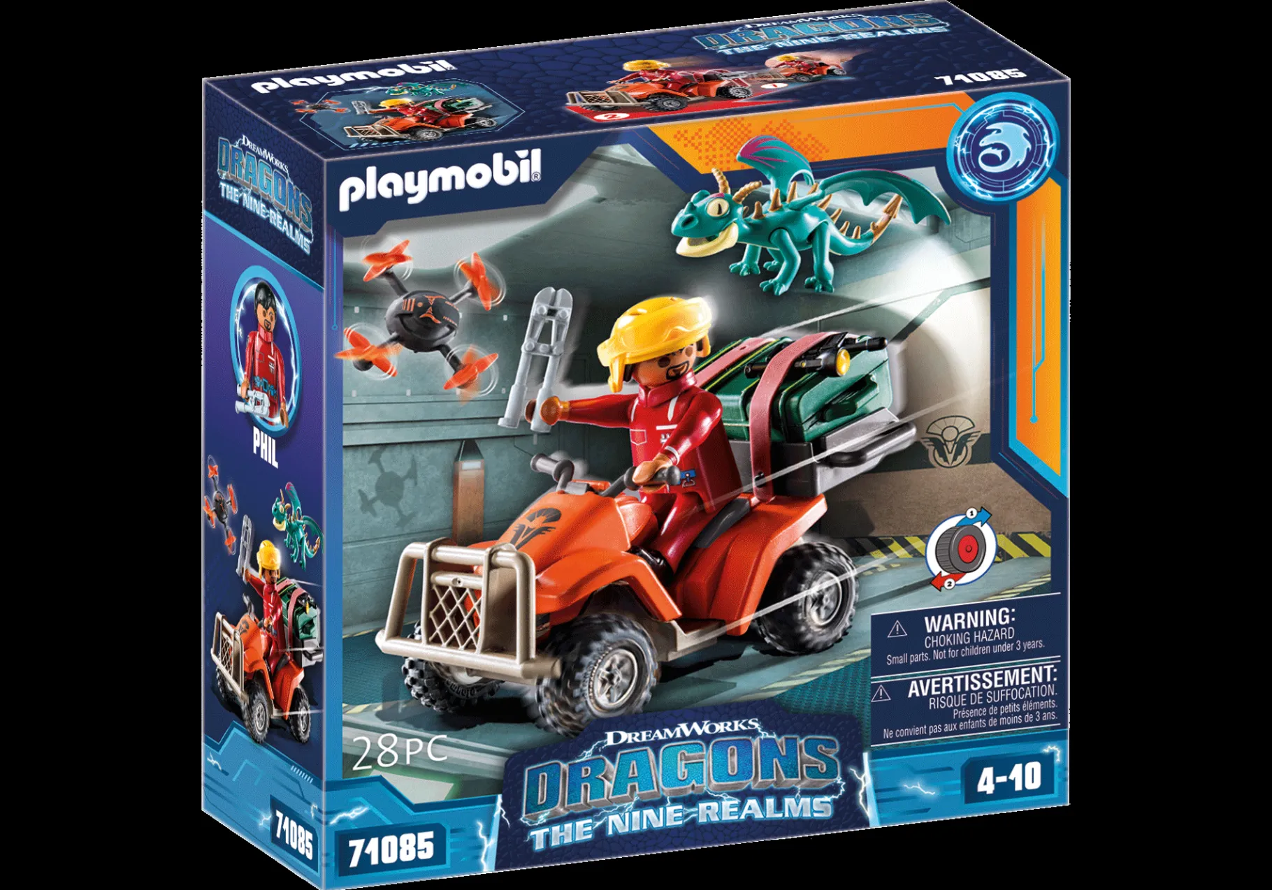 Dragons: The Nine Realms - Icaris Quad & Phil-PLAYMOBIL Discount