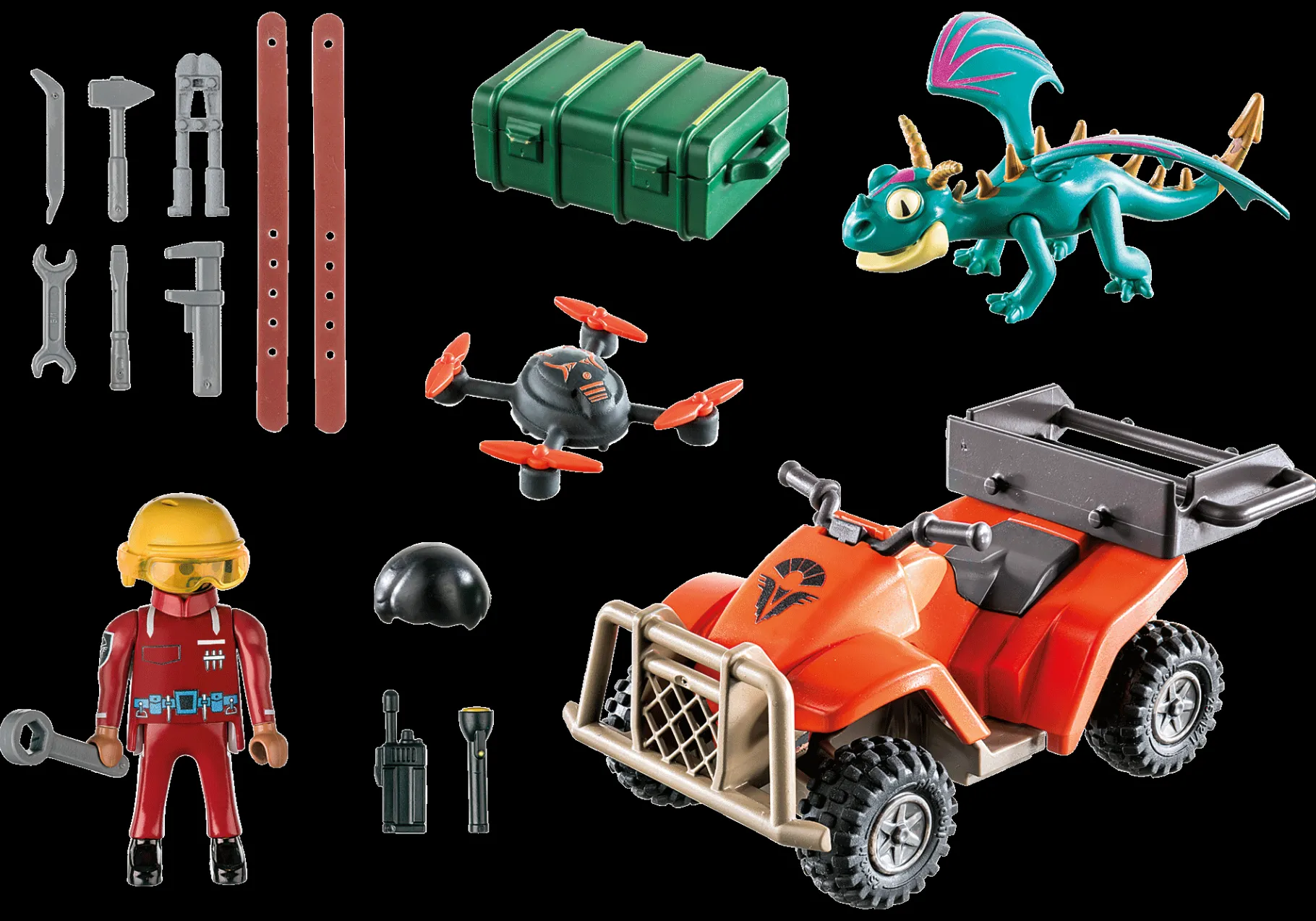 Dragons: The Nine Realms - Icaris Quad & Phil-PLAYMOBIL Discount
