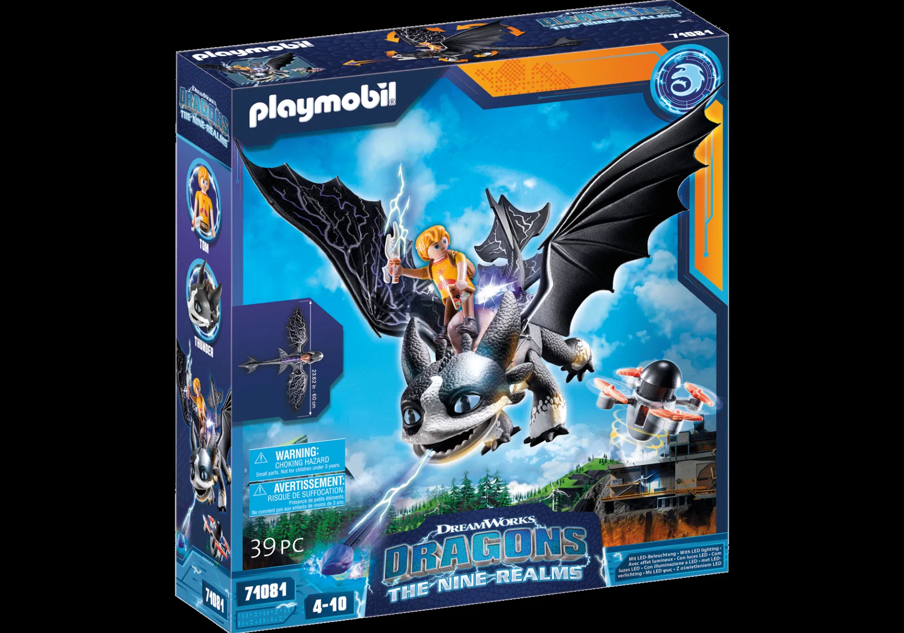 Dragons: The Nine Realms - Thunder & Tom-PLAYMOBIL Best