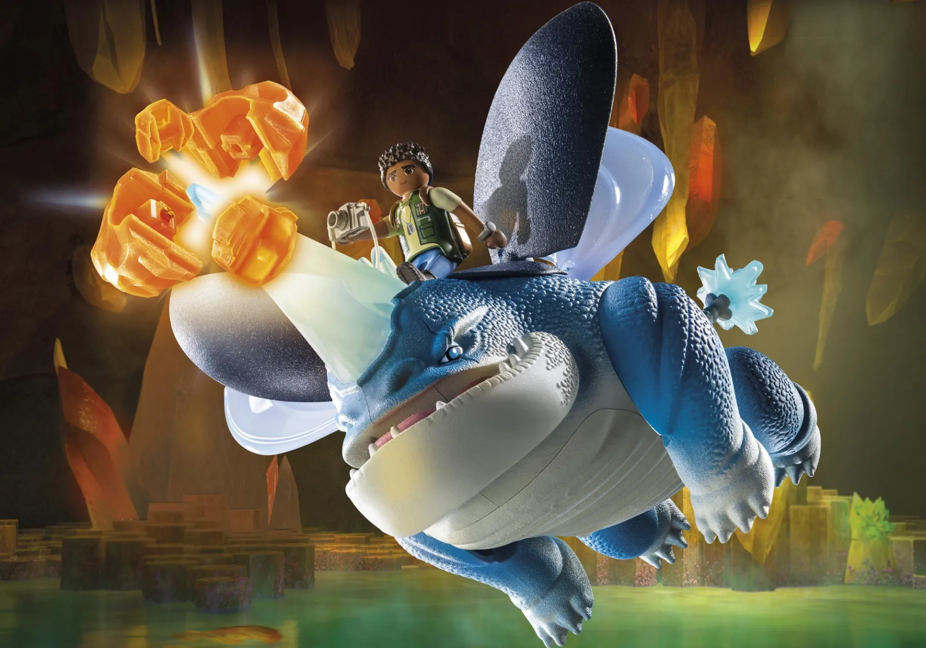 Dragons: The Nine Realms - Plowhorn & D'Angelo-PLAYMOBIL Cheap