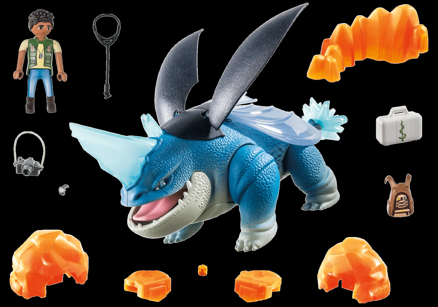 Dragons: The Nine Realms - Plowhorn & D'Angelo-PLAYMOBIL Cheap