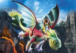 Dragons: The Nine Realms - Feathers & Alex-PLAYMOBIL Clearance