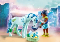 Einhorn mit Heiler-Fee-PLAYMOBIL Clearance