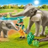 Elefanten im Freigehege-PLAYMOBIL Outlet