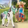 Ellie & Sawdust mit Westernübung-PLAYMOBIL Discount