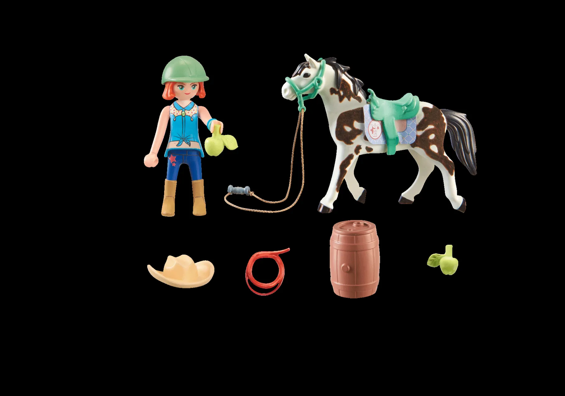 Ellie & Sawdust mit Westernübung-PLAYMOBIL Discount