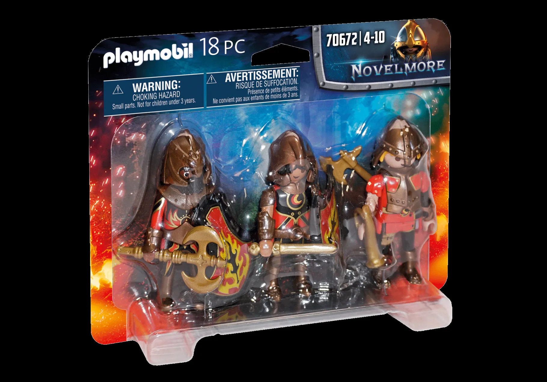 3er Set Burnham Raiders-PLAYMOBIL Hot