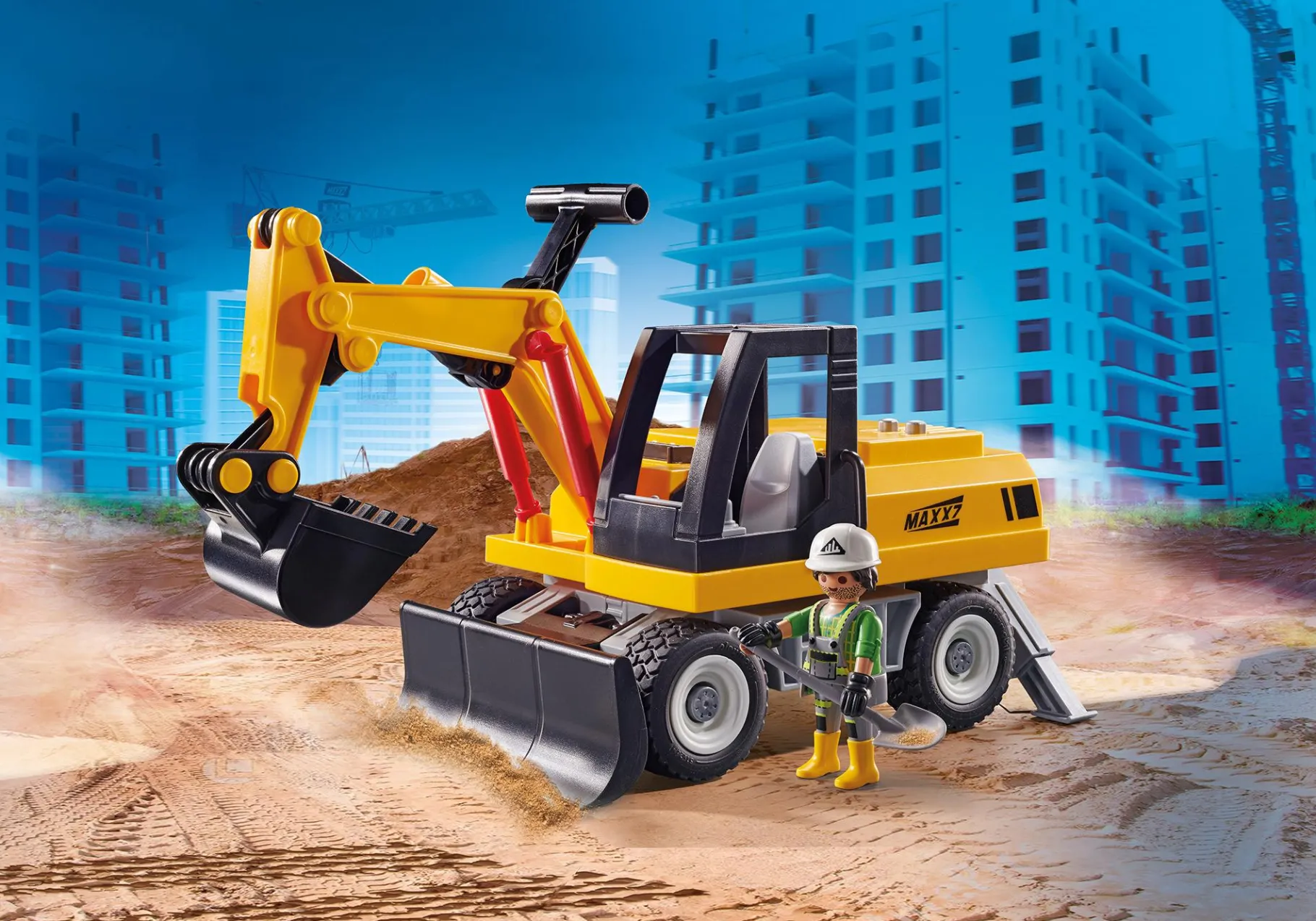 Excavator-PLAYMOBIL Discount