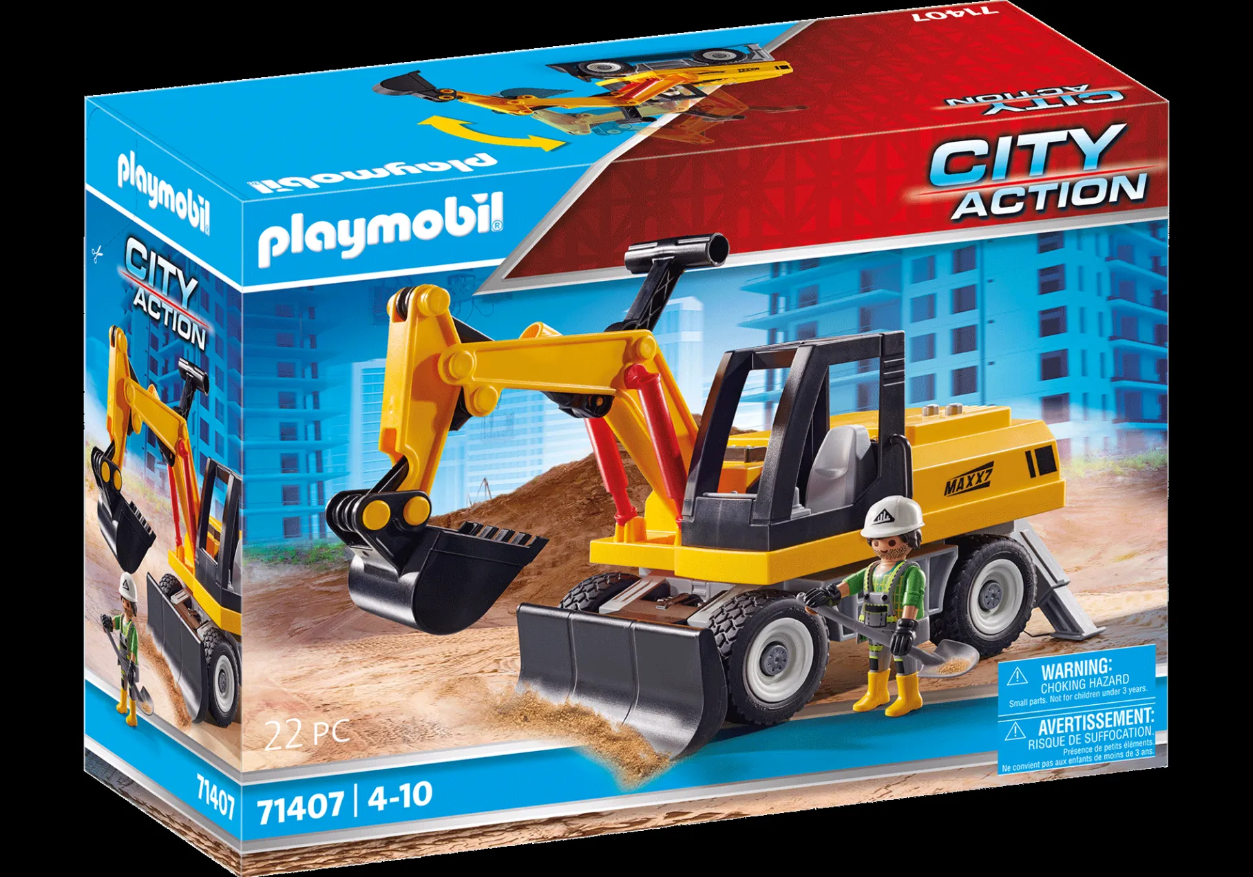 Excavator-PLAYMOBIL Discount