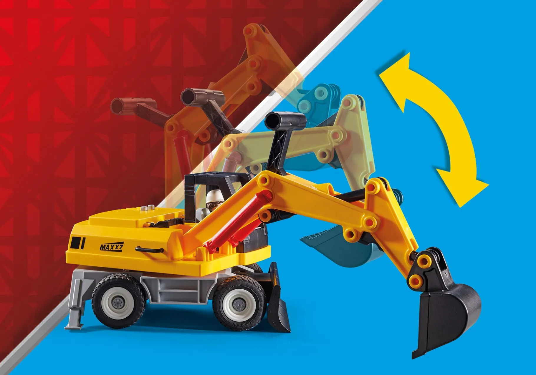 Excavator-PLAYMOBIL Discount