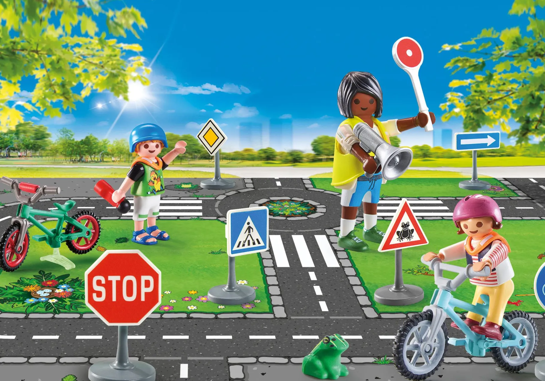 Fahrradparcours-PLAYMOBIL Store