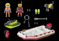 Feuerwehrboot mit Aqua Scooter-PLAYMOBIL Best Sale