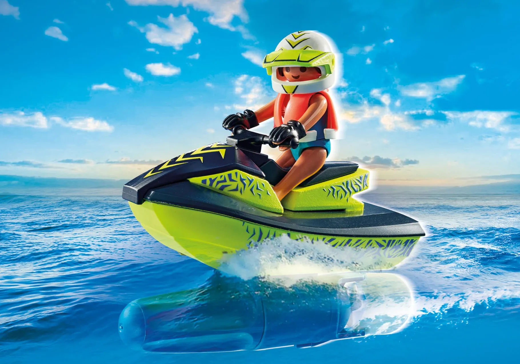 Feuerwehrboot mit Aqua Scooter-PLAYMOBIL Best Sale