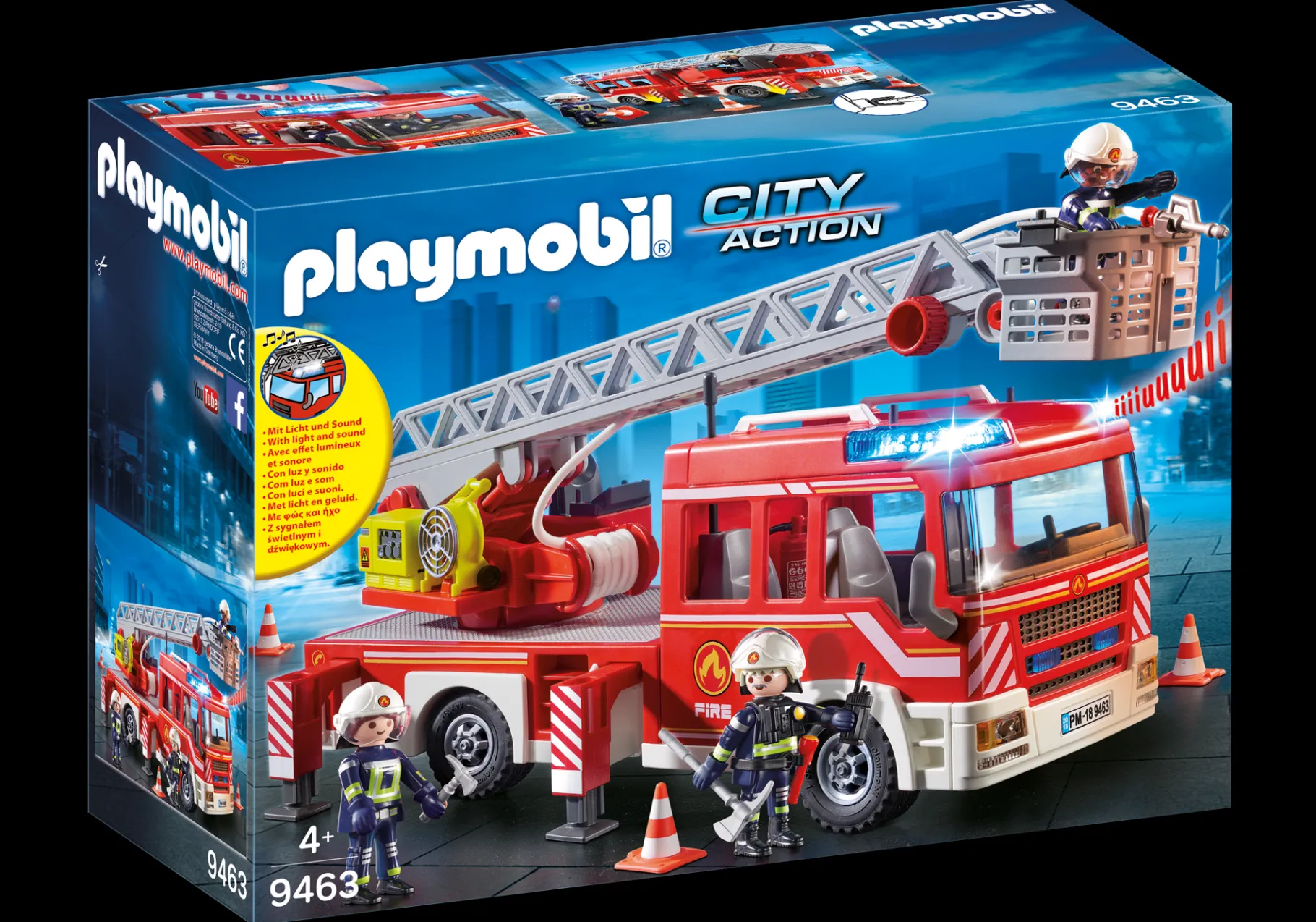 Feuerwehr-Leiterfahrzeug-PLAYMOBIL Clearance