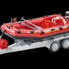 Feuerwehr-Schlauchboot mit Anhänger-PLAYMOBIL Cheap