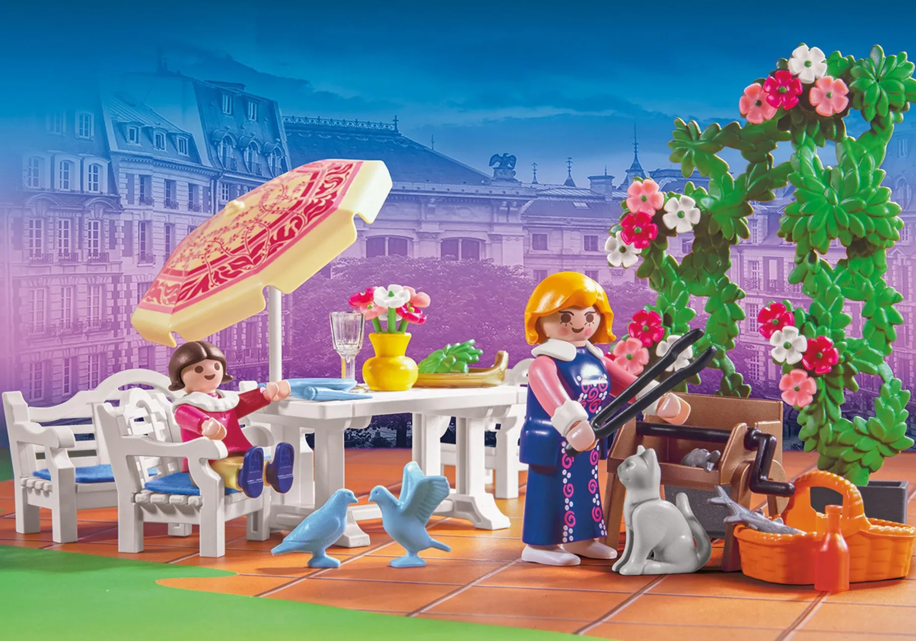 Gartenterrasse-PLAYMOBIL Cheap