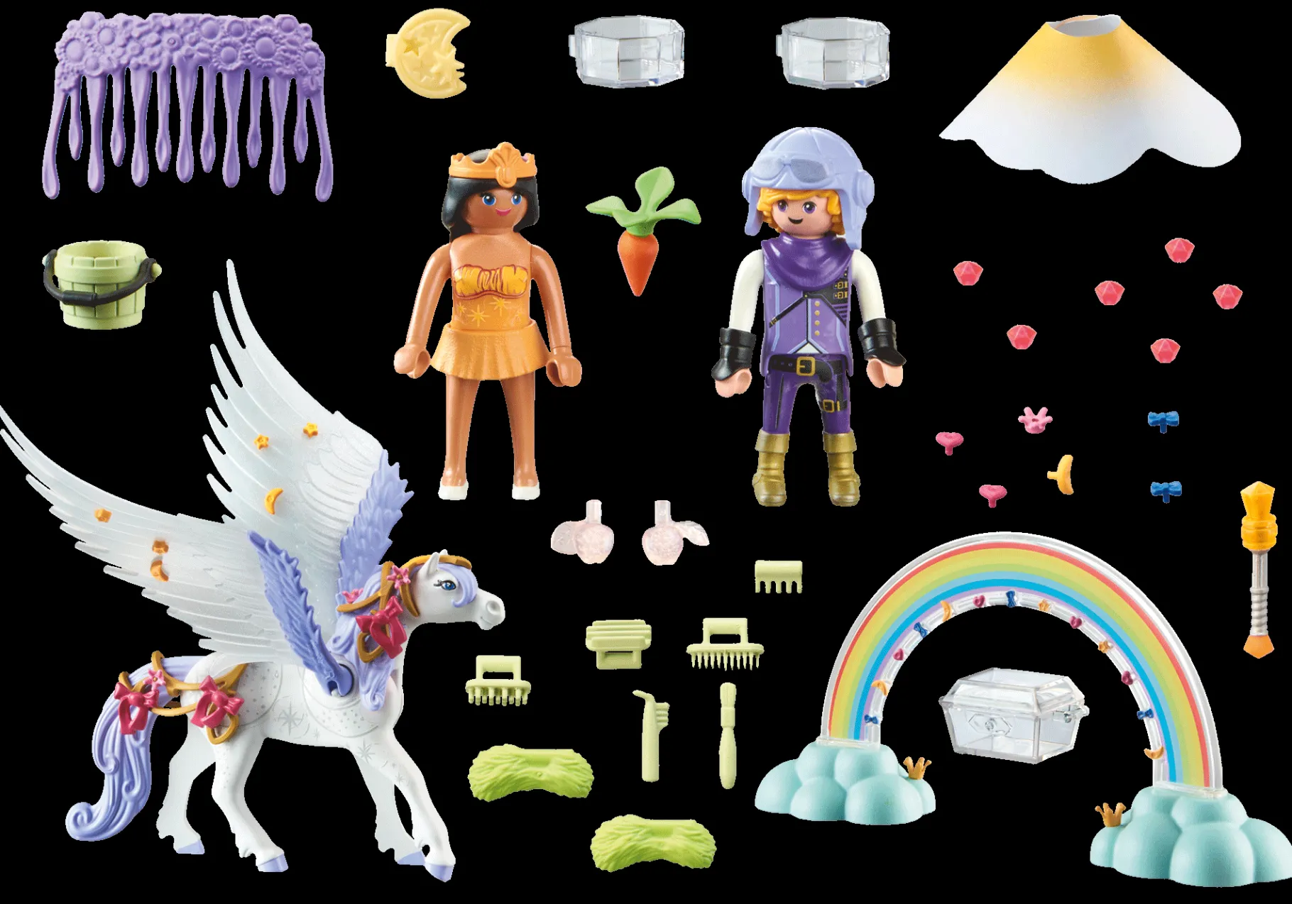 Himmlischer Pegasus mit Regenbogen-PLAYMOBIL Hot