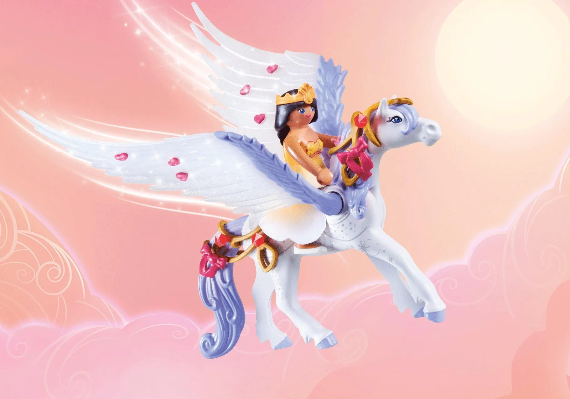 Himmlischer Pegasus mit Regenbogen-PLAYMOBIL Hot
