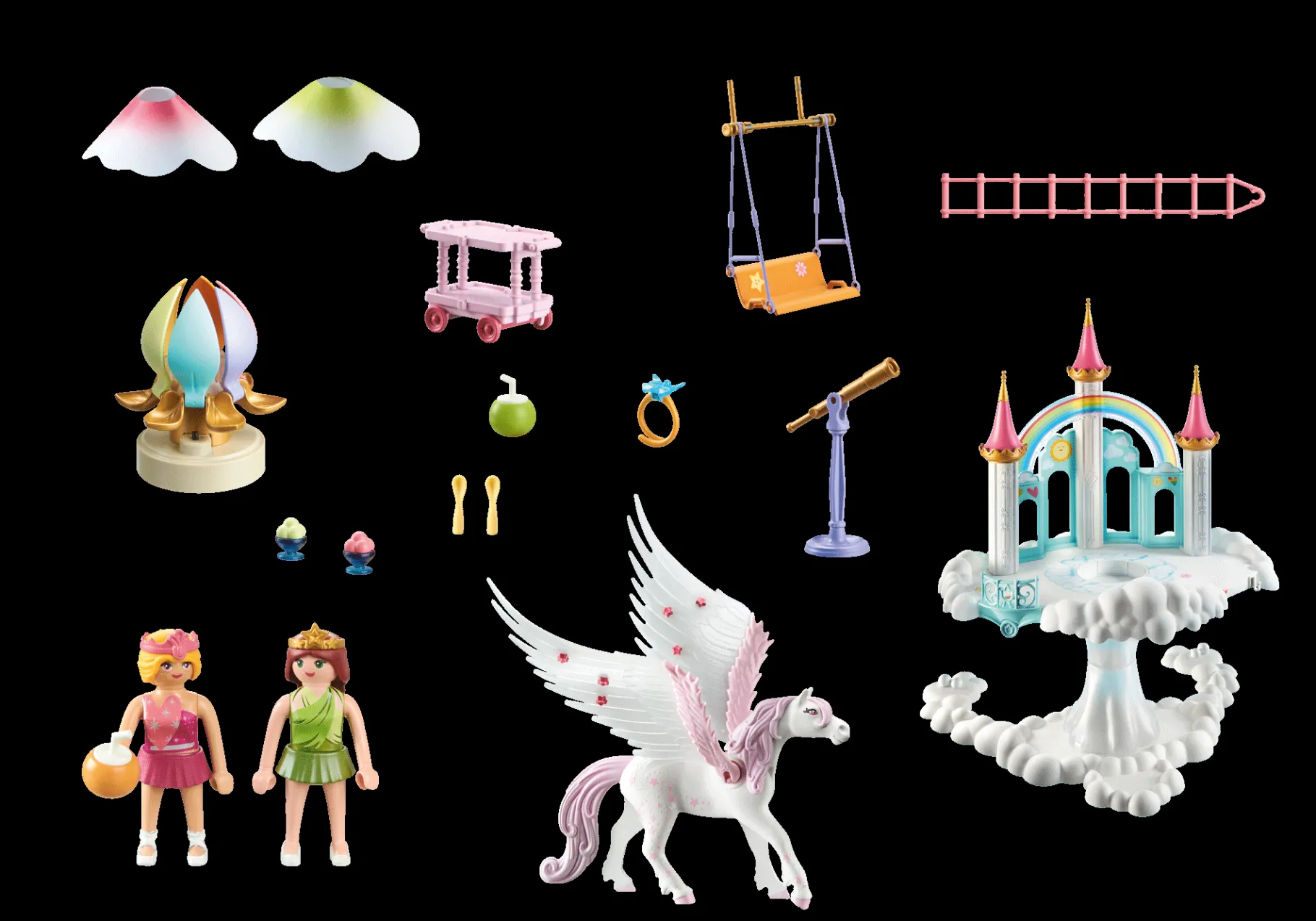 Himmlisches Regenbogenschloss-PLAYMOBIL Best