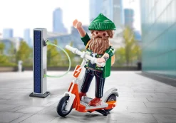 Hipster mit E-Roller-PLAYMOBIL Outlet