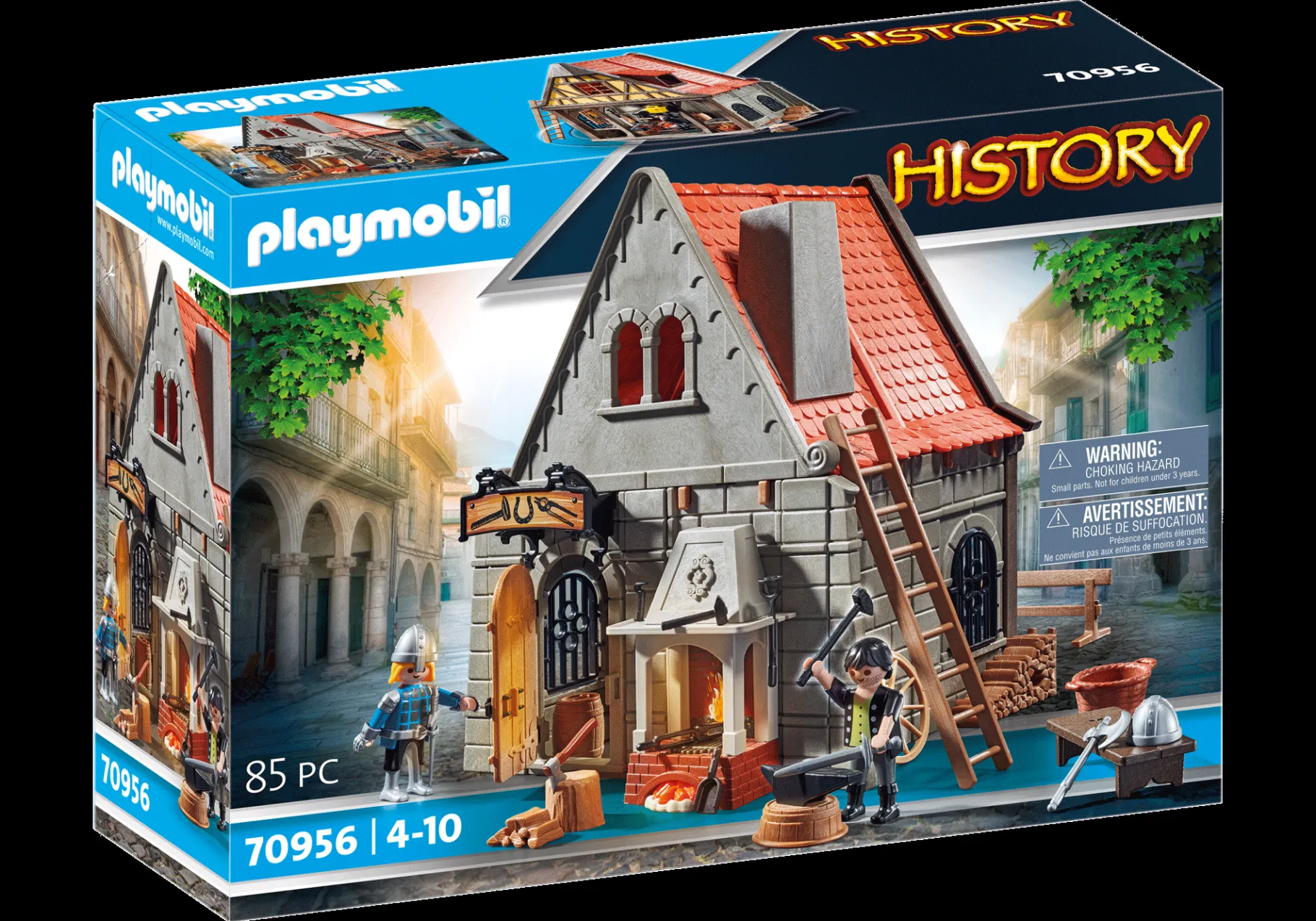 Historische Schmiede-PLAYMOBIL Hot