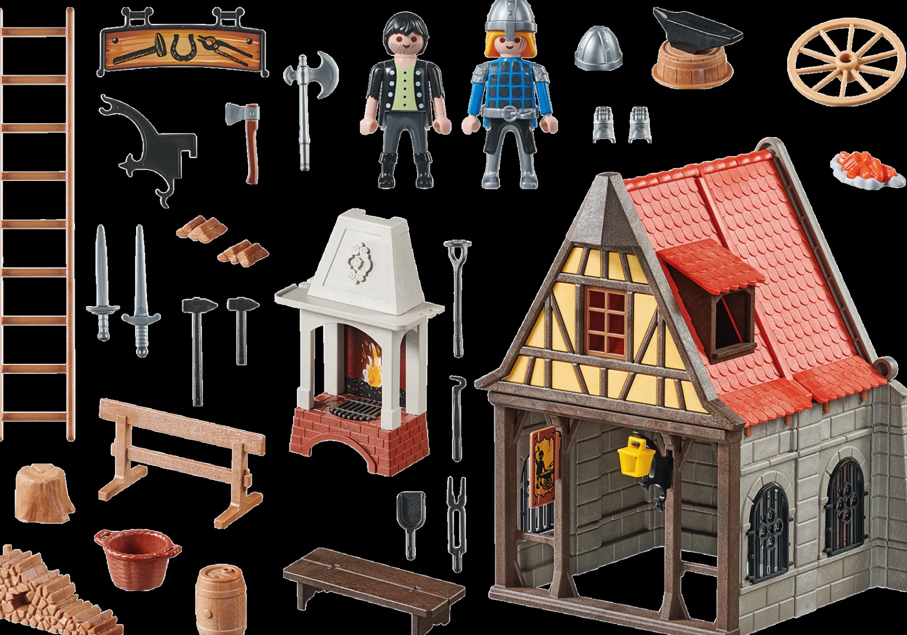 Historische Schmiede-PLAYMOBIL Hot