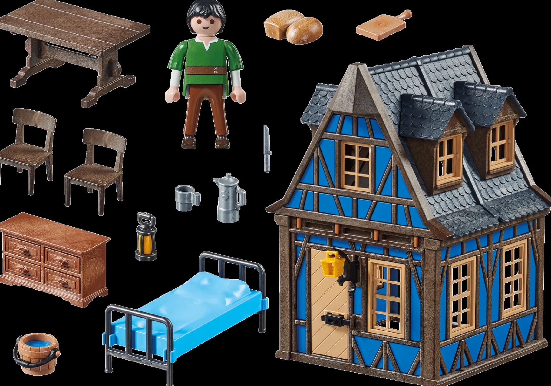 Historisches Wohnhaus 2-PLAYMOBIL Hot