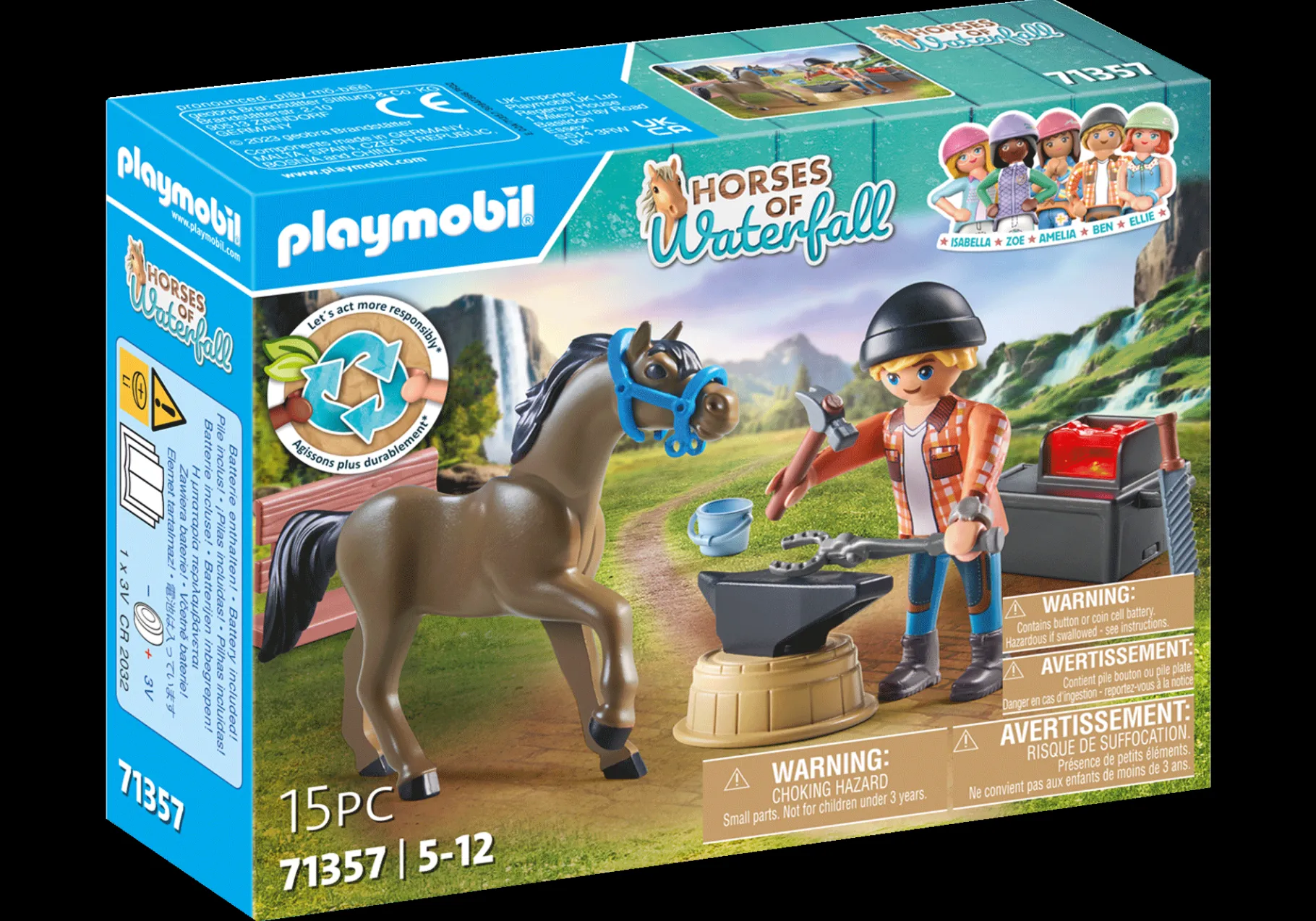 Hufschmied Ben & Achilles-PLAYMOBIL Outlet