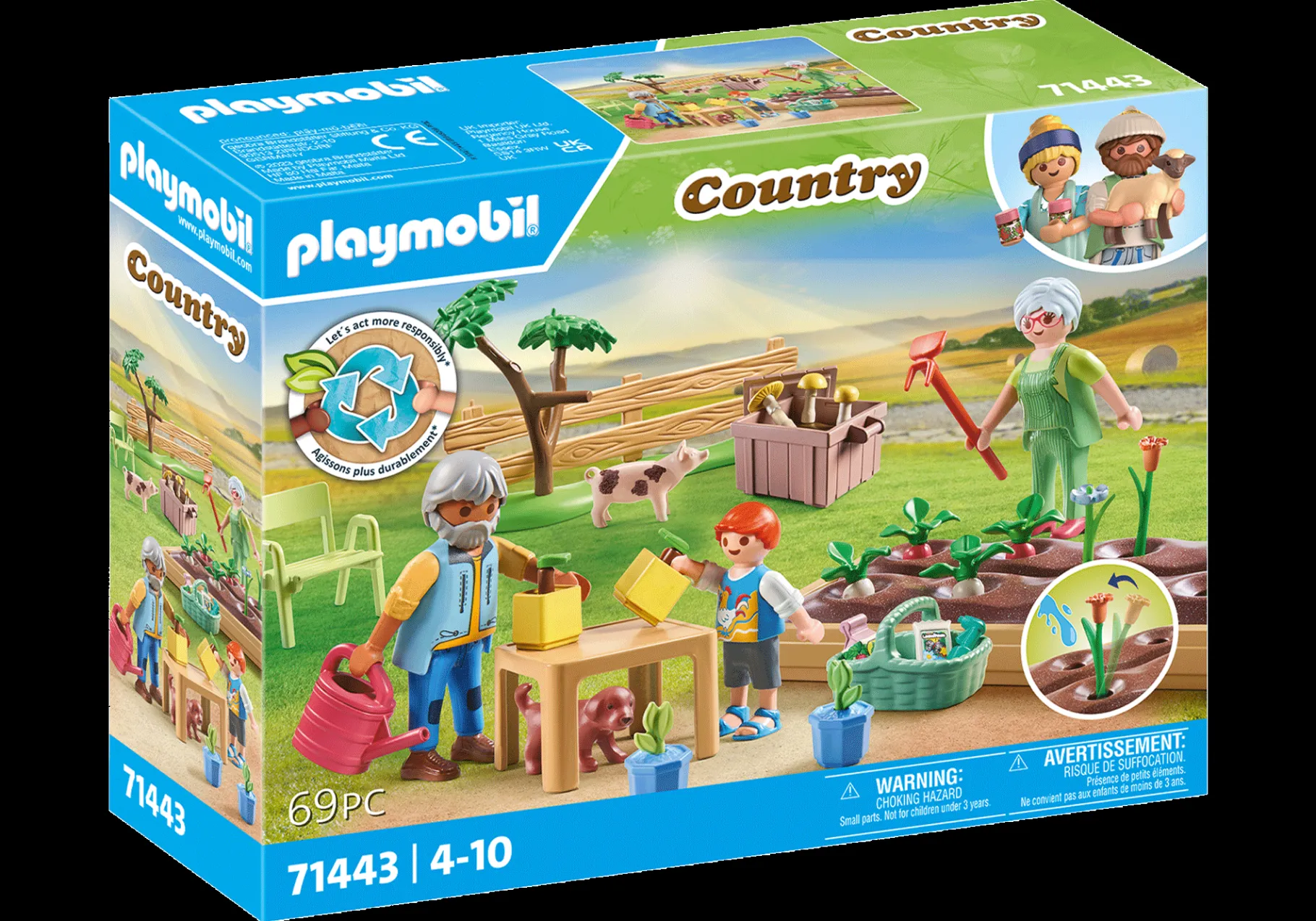 Idyllischer Gemüsegarten bei den Großeltern-PLAYMOBIL Online